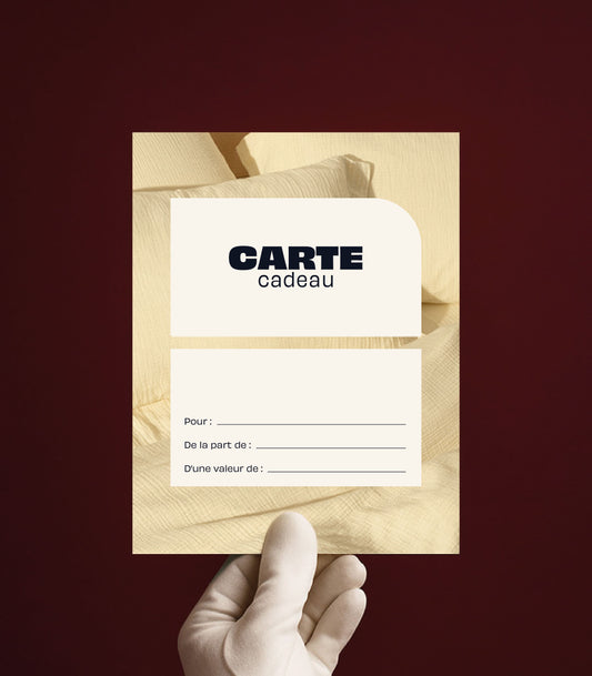 Carte cadeau Tediber
