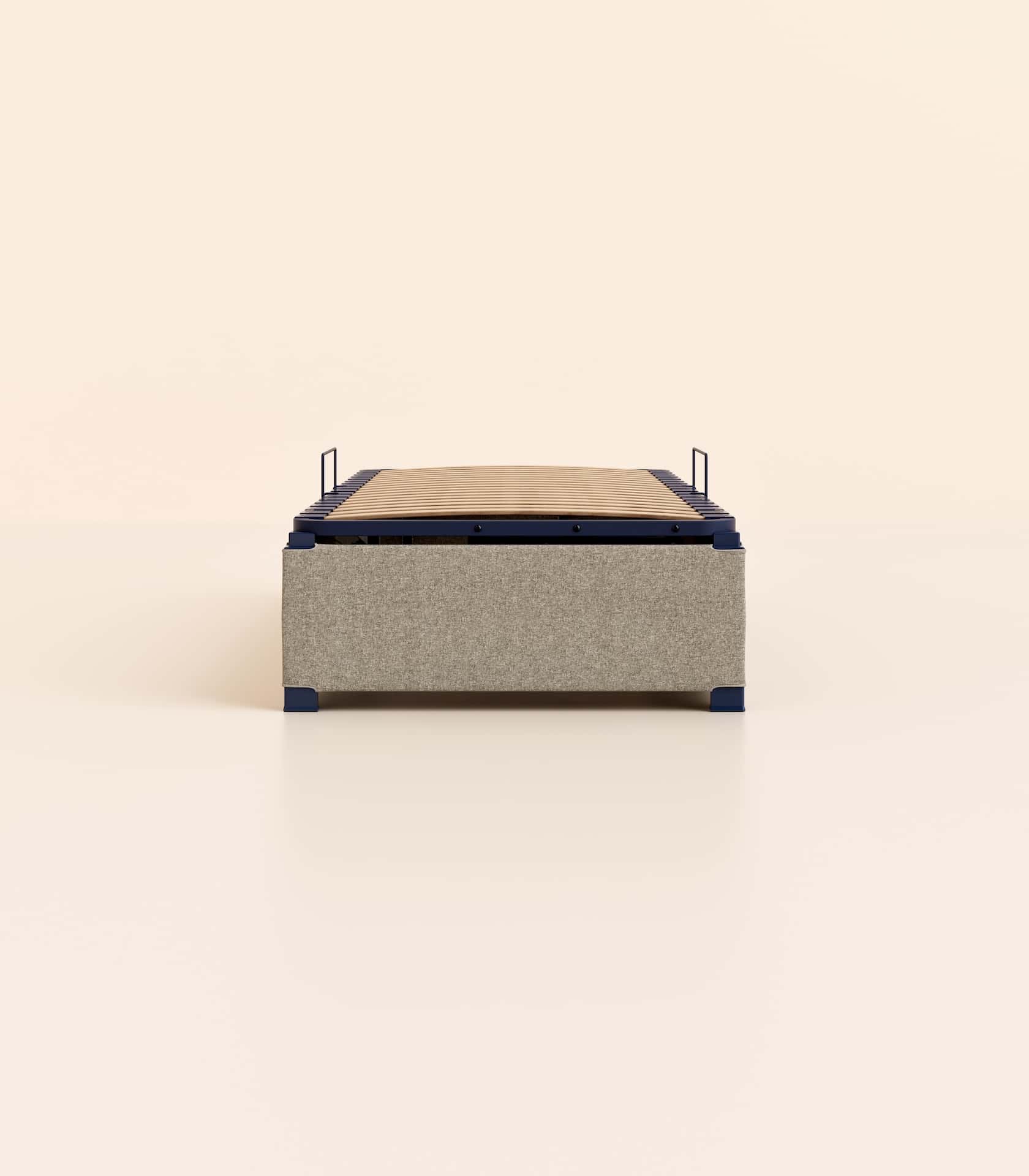 Lit coffre enfant Gris-Standard