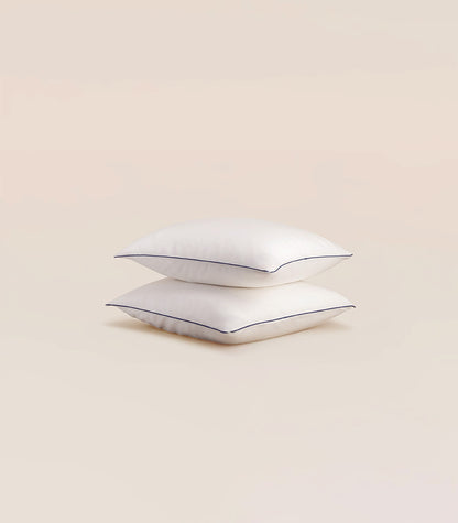 Taies d'oreiller en satin de coton Taies d&#39;oreiller en satin de coton - Blanc grand frais