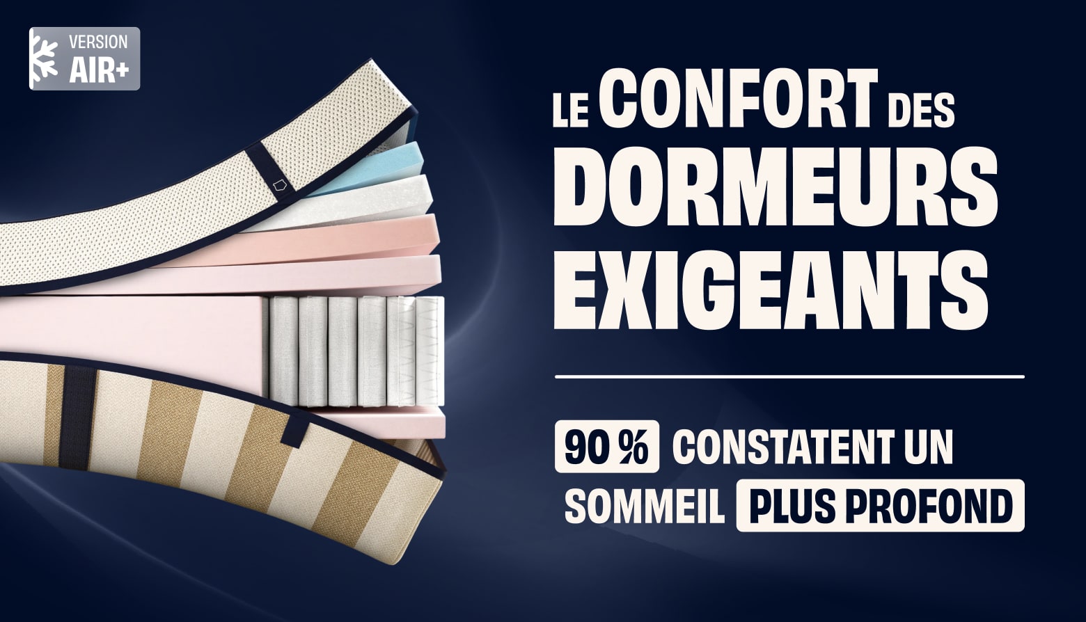 Matelas Hybride Infinite® Infinite Air+