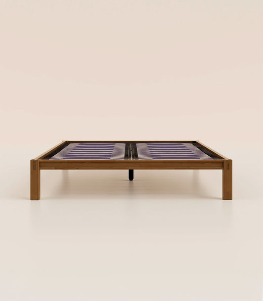 Sommier en bois - Bois foncé