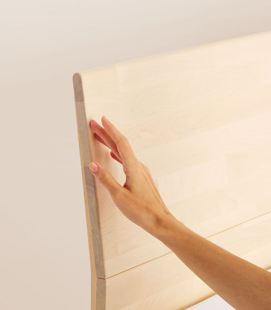 Lit en bois - Bois clair