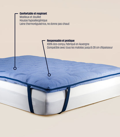 Surmatelas en laine Surmatelas en laine-3