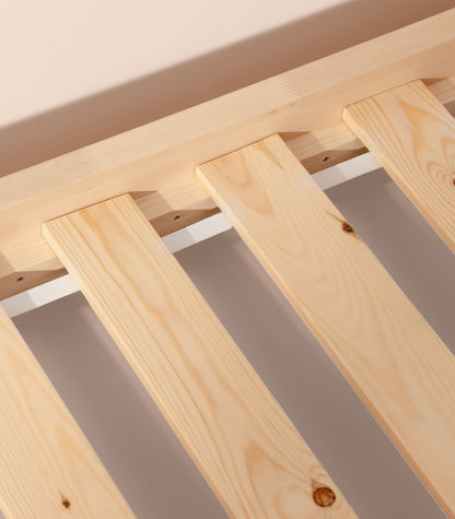 Lit en bois enfant Lit en bois enfant - Blanc