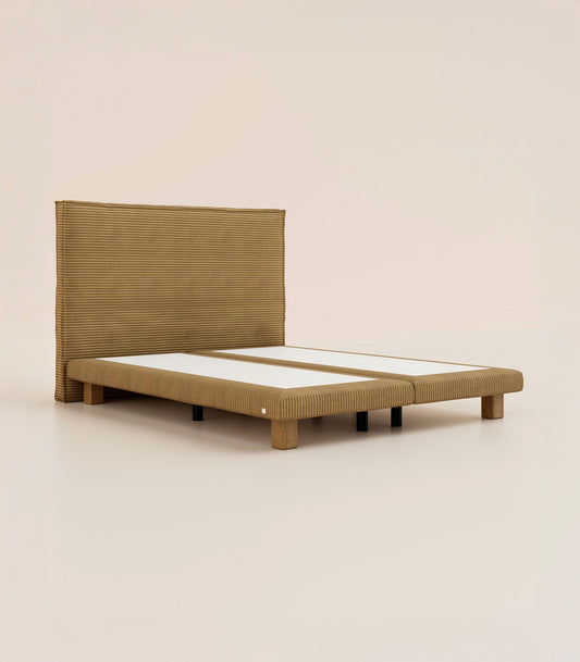 #fr#Velours Havane|Lit Céleste - Carrée