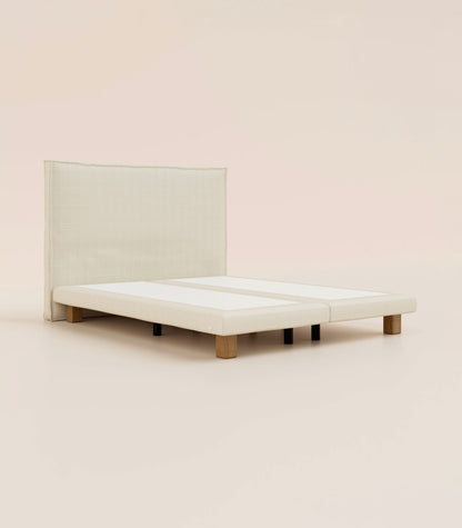Lit boxspring Tissu Iconique-Lit Céleste - Carrée