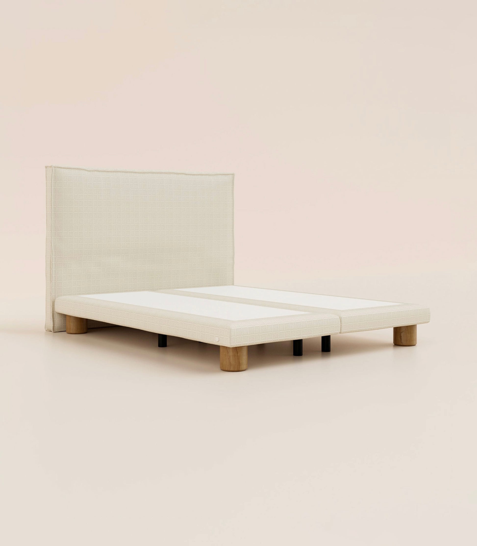 Lit boxspring Tissu Iconique-Lit Céleste - Cylindrique