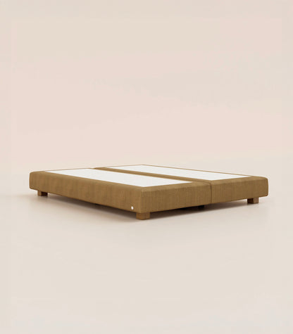 Sommier Grand Ours Velours Havane-Sommier Astral - Carrée