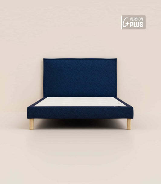 Lit tapissier – Bleu