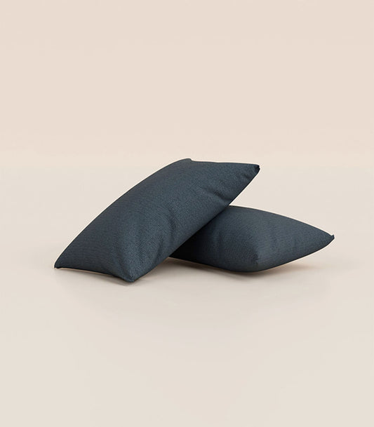 Lot de 2 coussins - Bleu profond