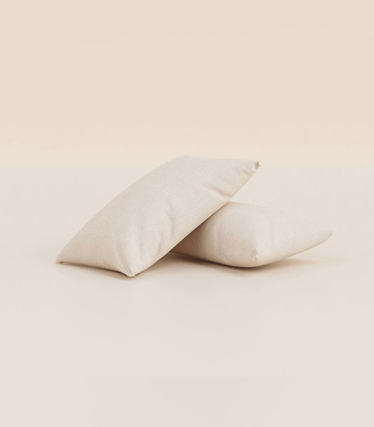 Lot de 2 coussins - Ecru