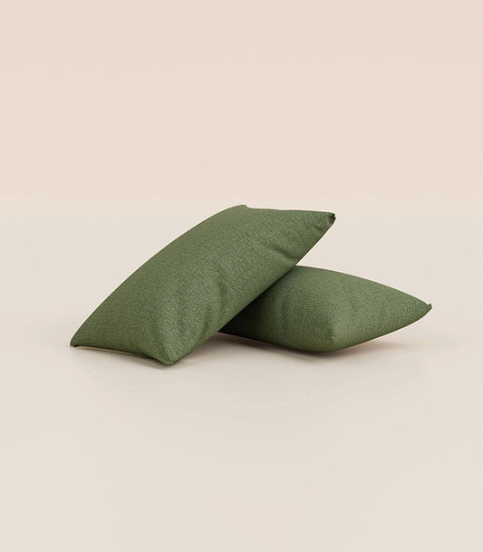 Lot de 2 coussins - Vert kaki