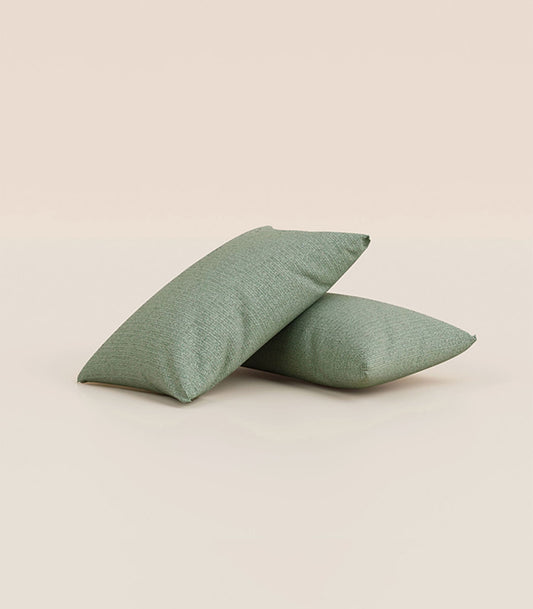 Lot de 2 coussins - Vert sauge