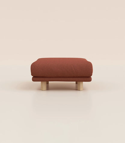 Module d'angle Terracotta-Pieds carrés - Bois clair