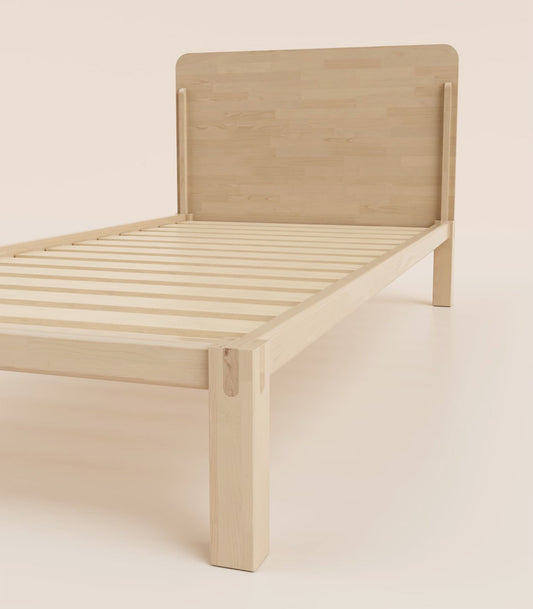 Tête de lit en bois enfant - Bois naturel