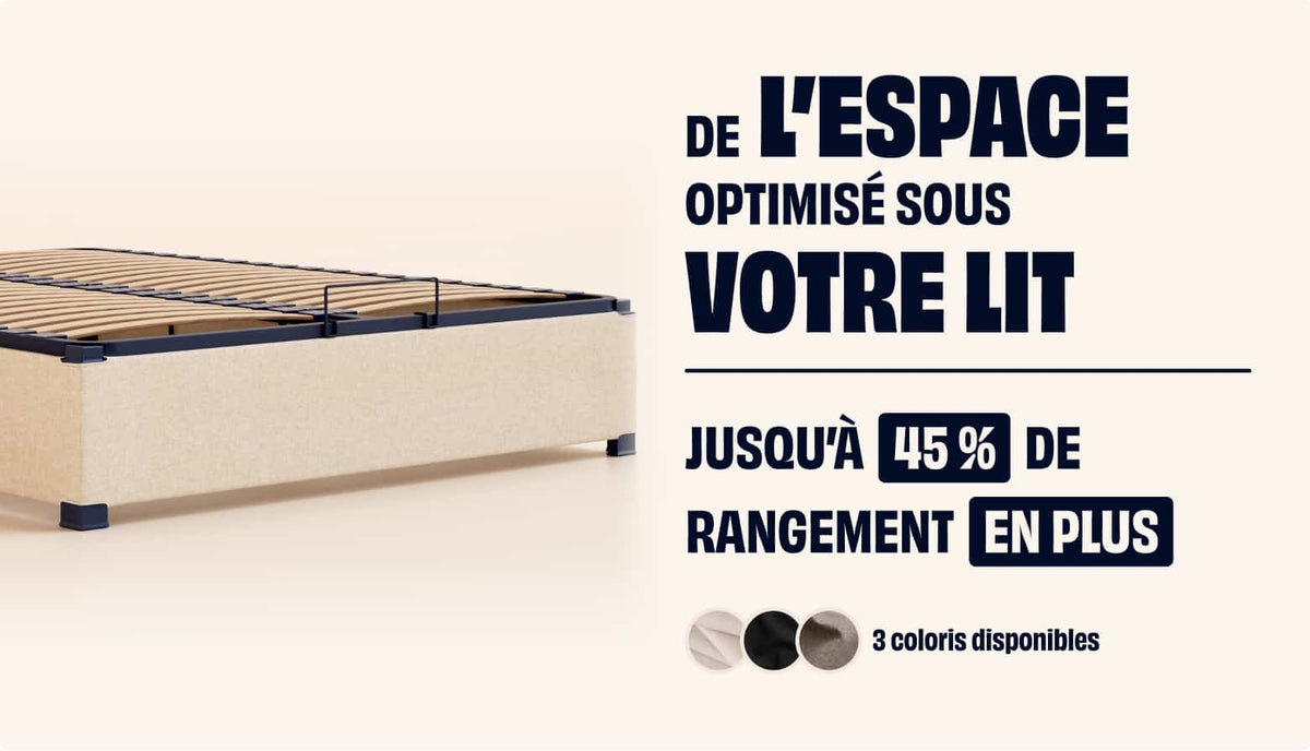 Sommier coffre Sommier coffre - Beige
