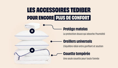 Pack Lit Coffre 5 étoiles Pack Lit Coffre 5 etoiles