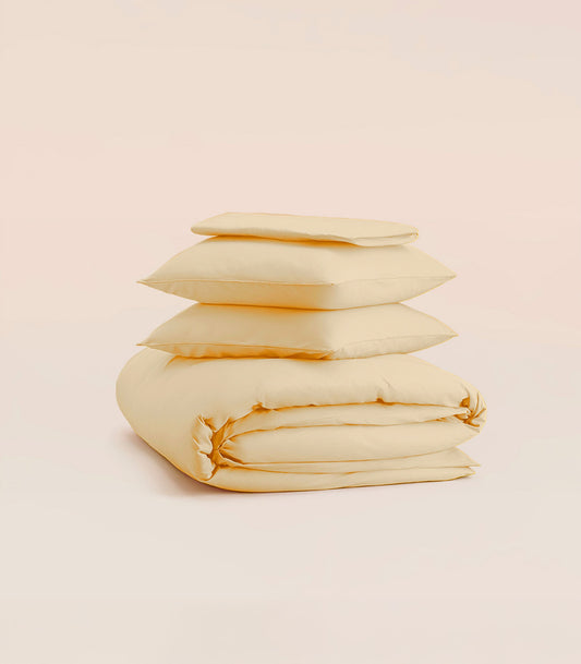 Parure en percale de coton