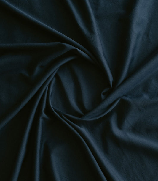Parure en satin de coton - Bleu Tediber