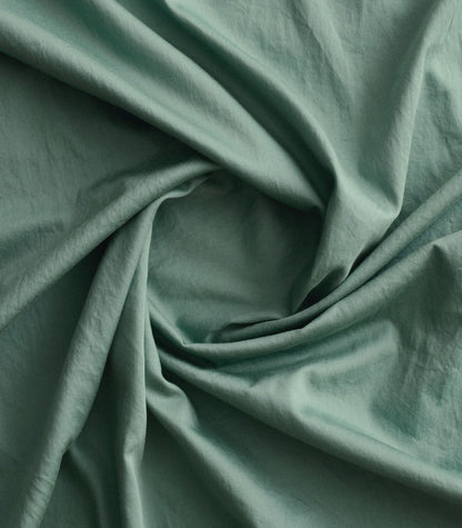 Parure en satin de coton Parure en satin de coton - Vert sauge