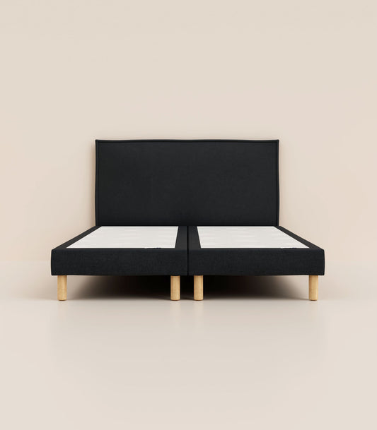 #fr#Noir|Bibloc|Pieds Hêtre clair