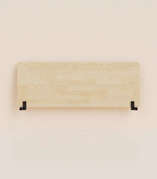 Tête de lit en bois