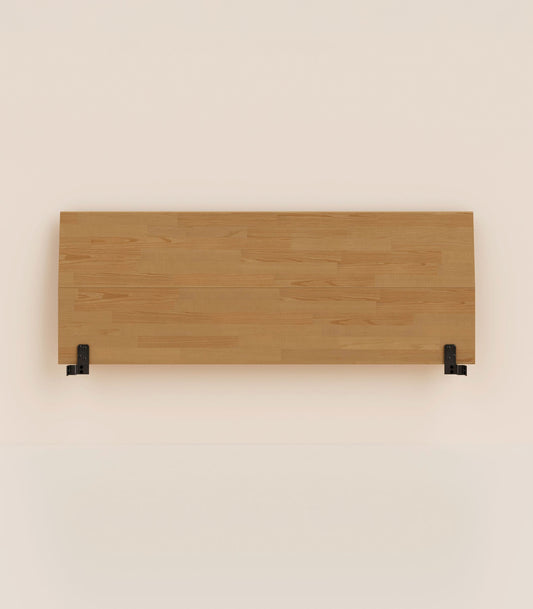 Tête de lit en bois - Bois foncé
