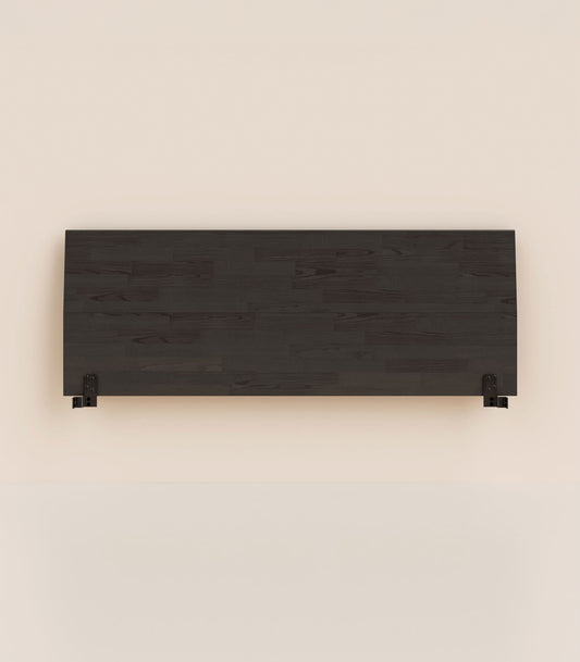 Tête de lit en bois - Bois noir