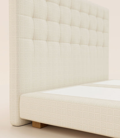 Lit boxspring Tissu Iconique-Lit Astral - Carrée