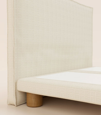 Lit boxspring Tissu Iconique-Lit Céleste - Cylindrique
