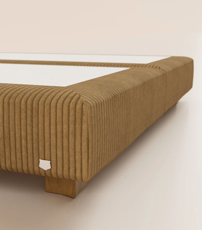 Sommier Grand Ours Velours Havane-Sommier Astral - Carrée