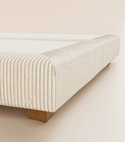 Sommier Grand Ours Velours Sahara-Sommier Astral - Carrée