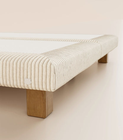 Sommier Grand Ours Velours Sahara-Sommier Céleste - Carrée