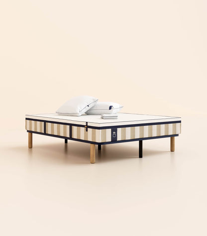 Pack lit 2 places Hybride Plus Matelas Hybride Air+-Hybride Air+-Sommier à lattes-Standard