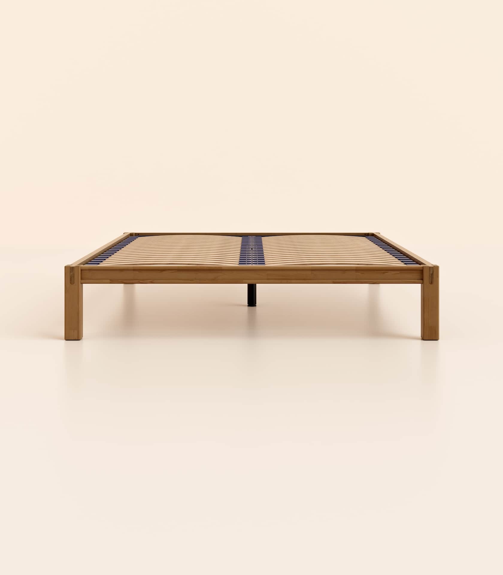 Sommier en bois Bois foncé-Standard