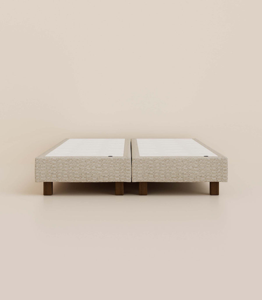 Sommier boxspring - Graphique bouclé