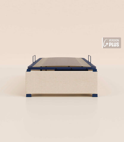 Sommier coffre Beige-Plus
