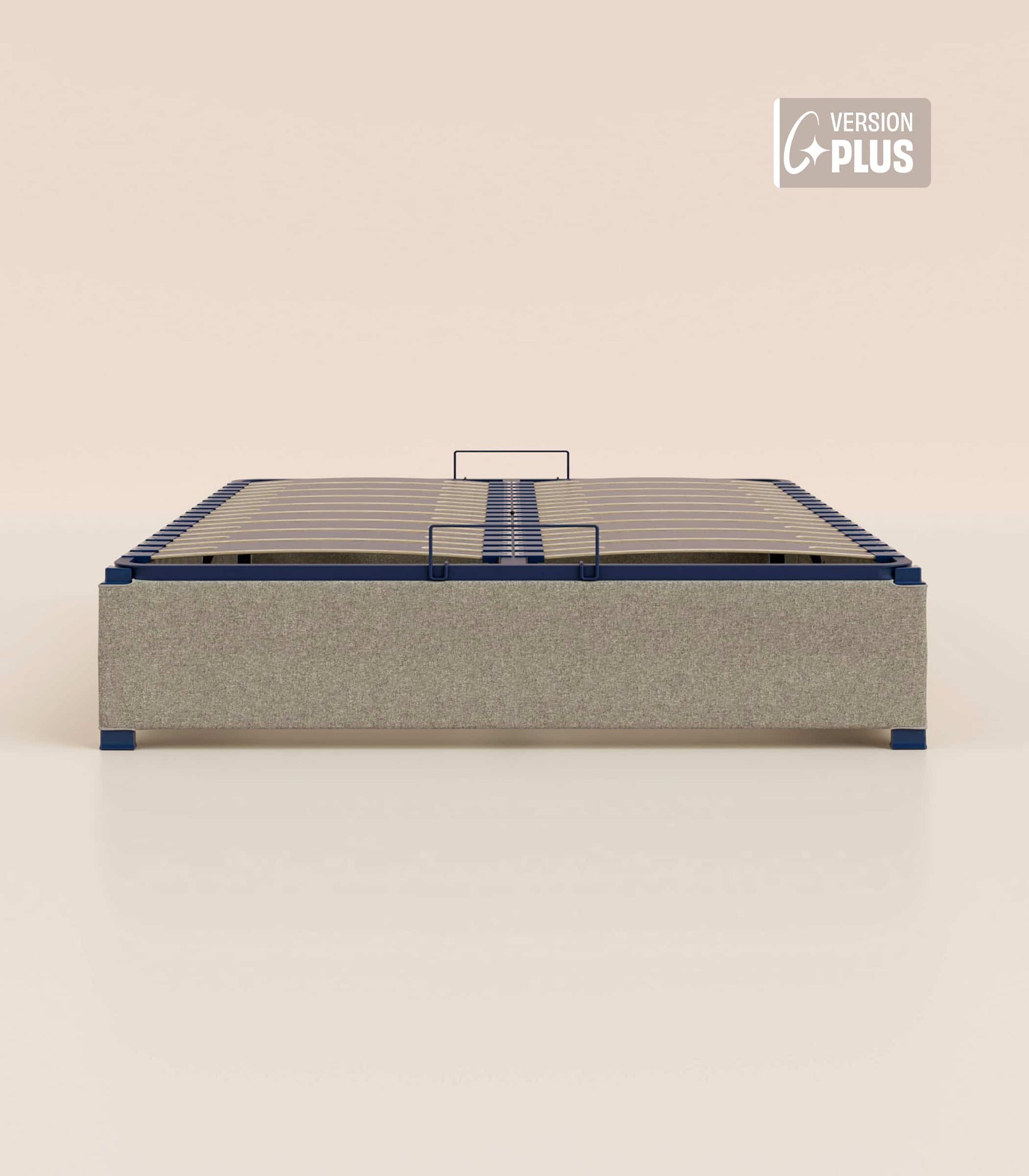 Sommier coffre Gris-Plus