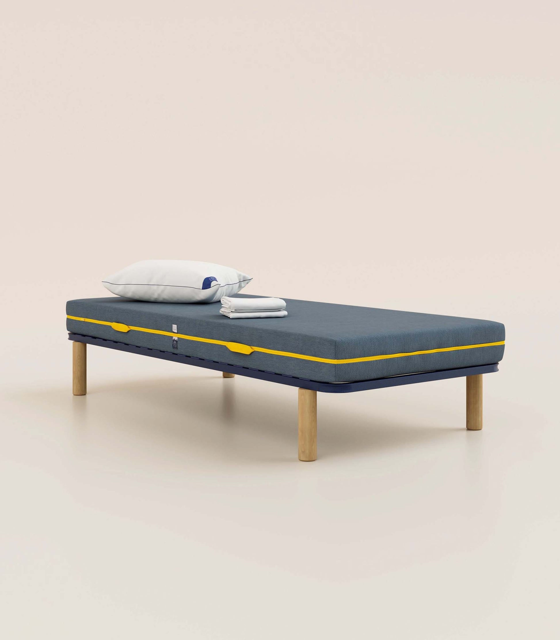 Pack lit enfant Matelas enfant et ado-Standard-Sommier à lattes-Plus