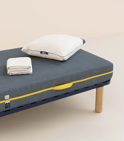 Pack lit enfant Plus Matelas enfant et ado Plus-Plus-Sommier à lattes-Standard